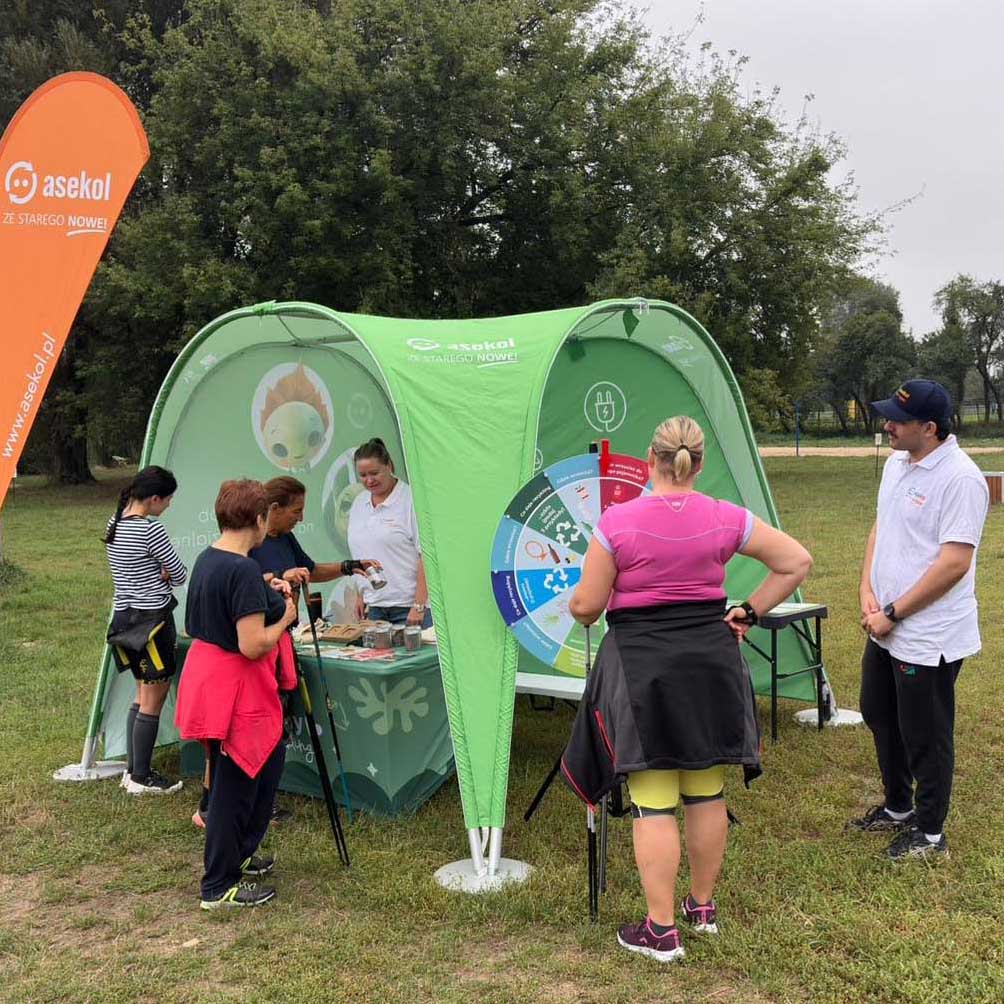 Łączy sport i ekologię w edukacji